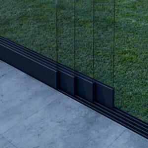 4-rail glazen schuifwand