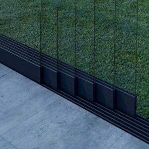 6-rail glazen schuifwand